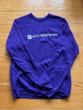 NYU Dentistry Purple Sweatshirt